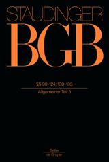 Zum Artikel "Veröffentlichung in J. von Staudingers Kommentar zum Bürgerlichen Gesetzbuch"