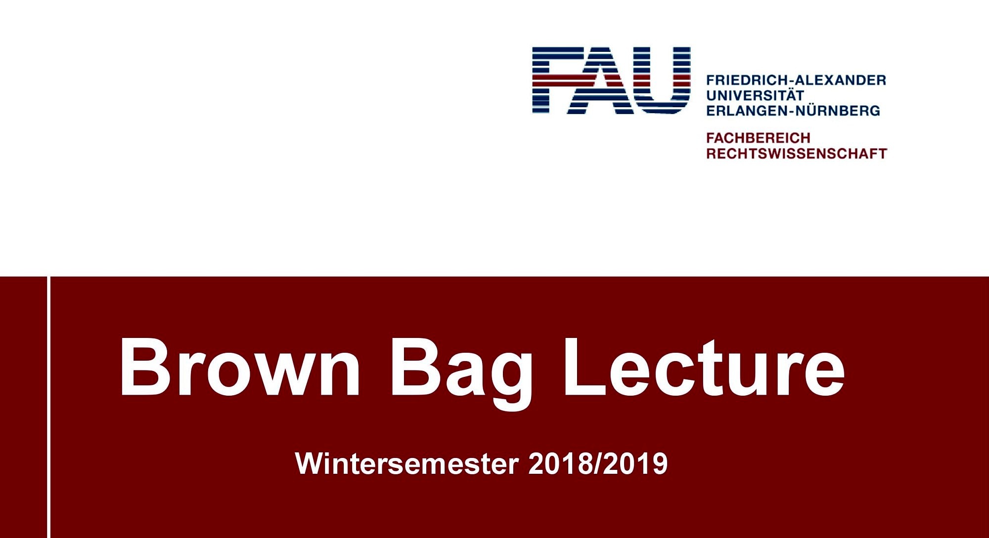 Zum Artikel "Brown Bag Lecture von Daniel Holler am 24. Oktober 2018"