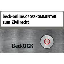 Zum Artikel "Veröffentlichung im Beck`schen Online Groß-Kommentar"