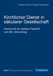 Zum Artikel "Veröffentlichung in Festschrift für Norbert Feldhoff zum 80. Geburtstag"